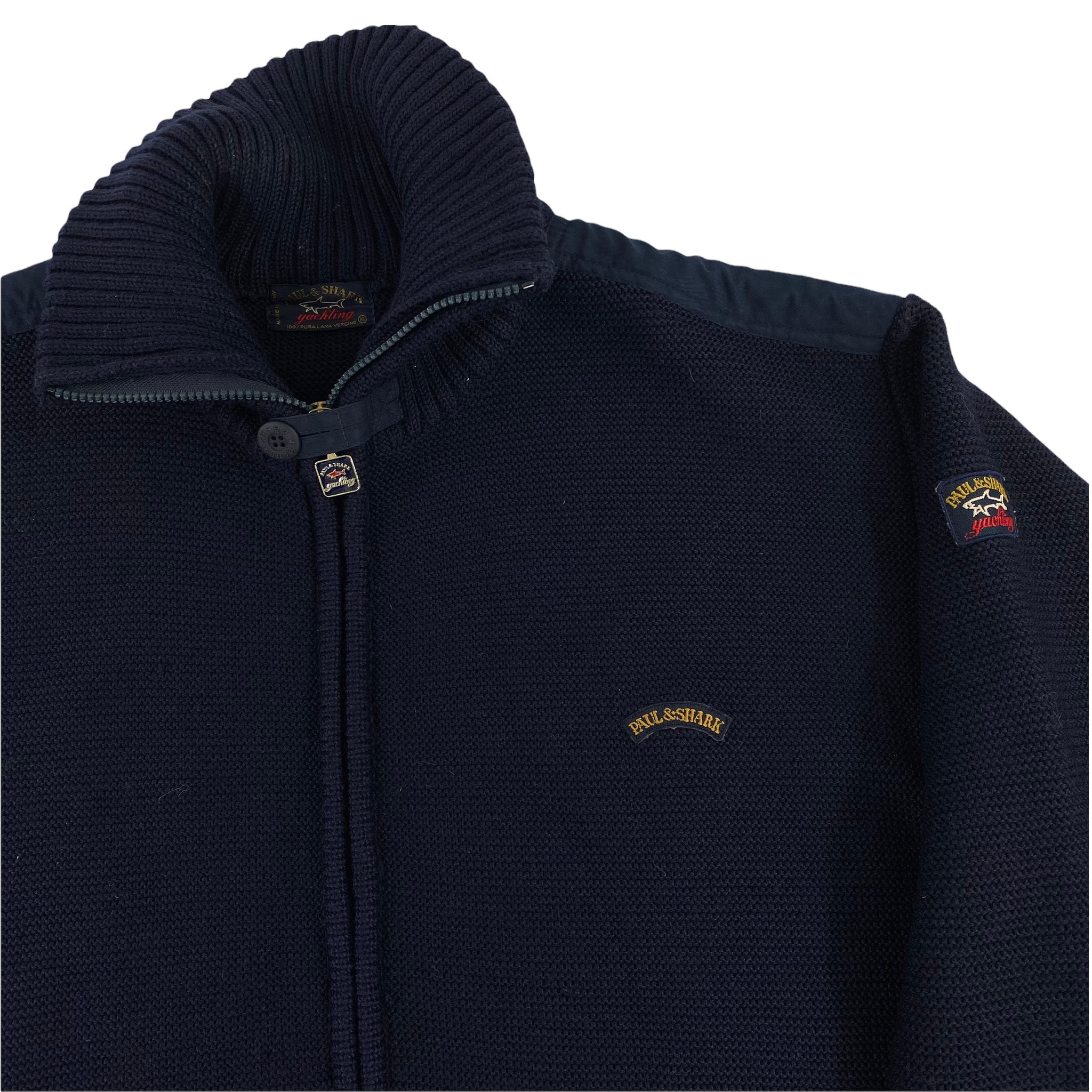 cel schrobben draadloos Paul and shark heavyweight wool sailing jacket Made in italy🇮🇹 XL –  Vintage Sponsor