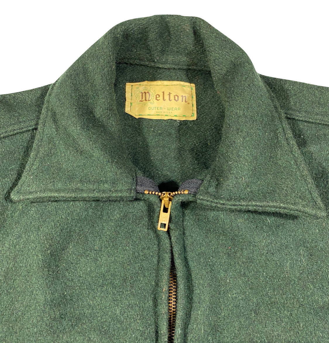 配送日指定可 【新品未使用】WHITESVILLE Wool Melton Jacket