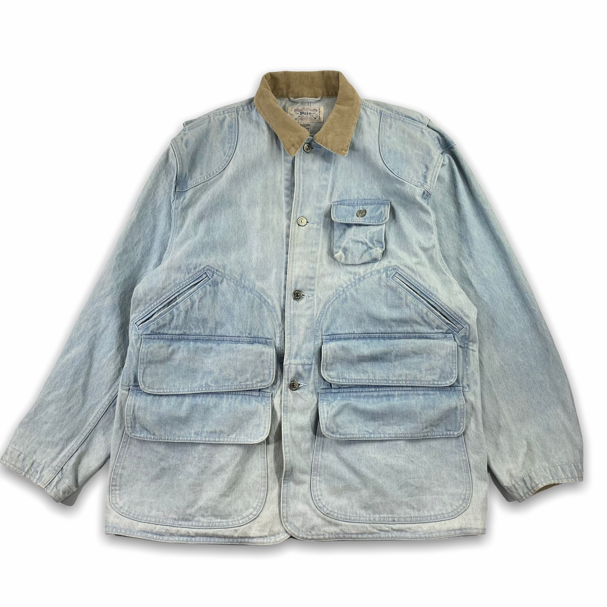 Polo ralph lauren hunting jacket light wash M/L fit – Vintage Sponsor