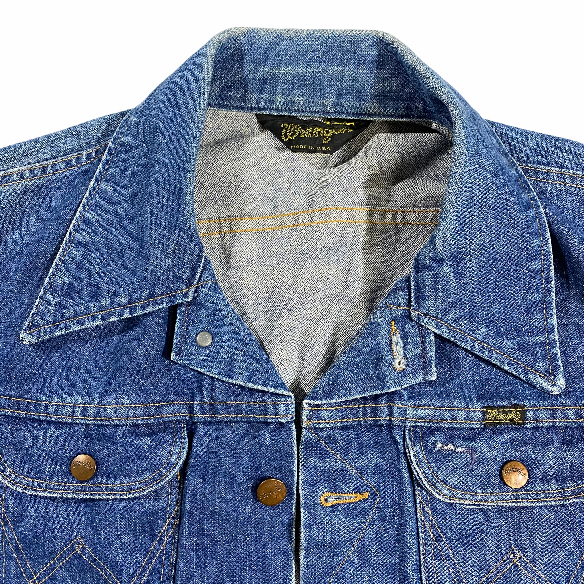 70s Wrangler denim jacket. M/L – Vintage Sponsor