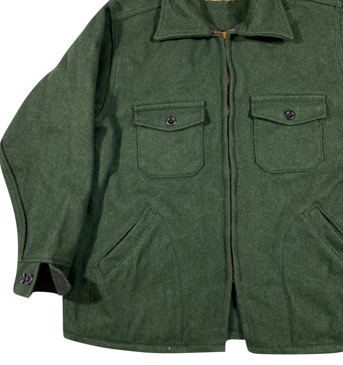 配送日指定可 【新品未使用】WHITESVILLE Wool Melton Jacket