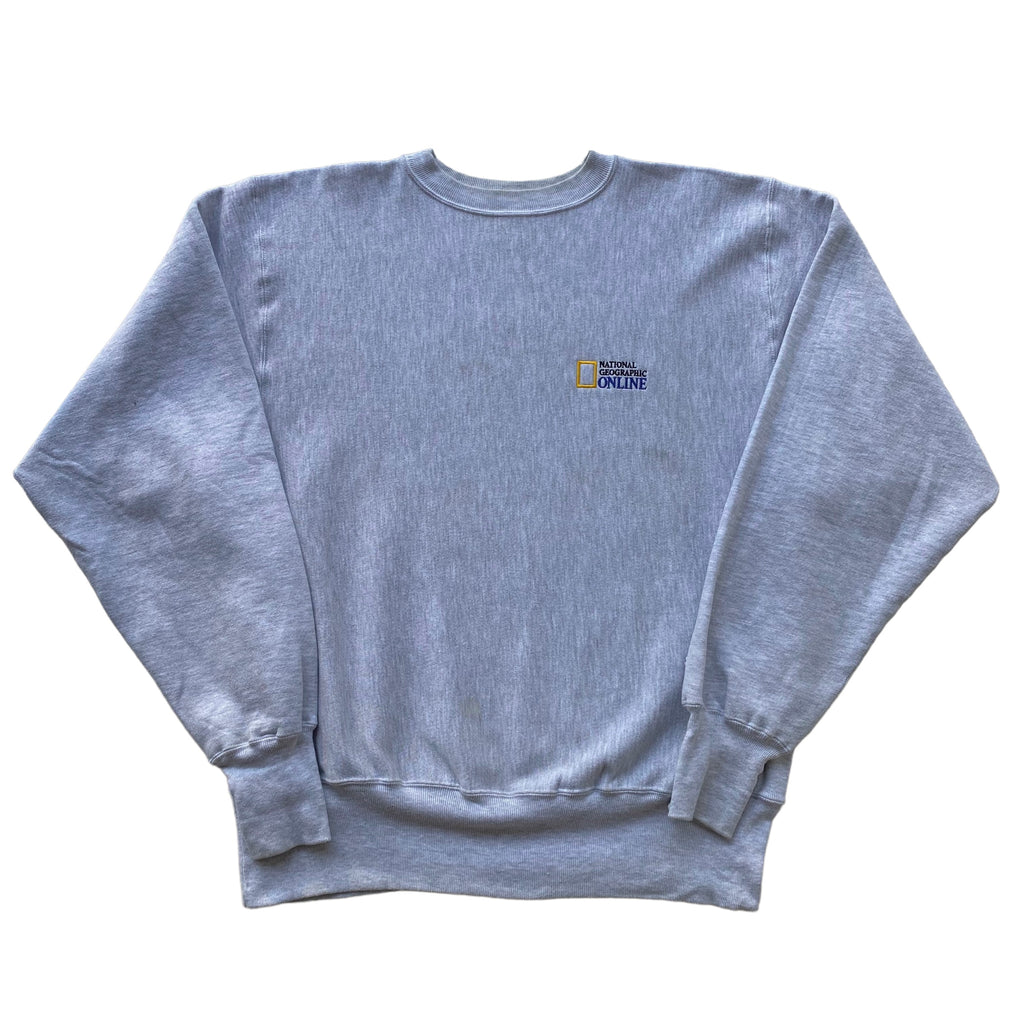 90s Champion reverse weave Discovery channel XL – Vintage Sponsor