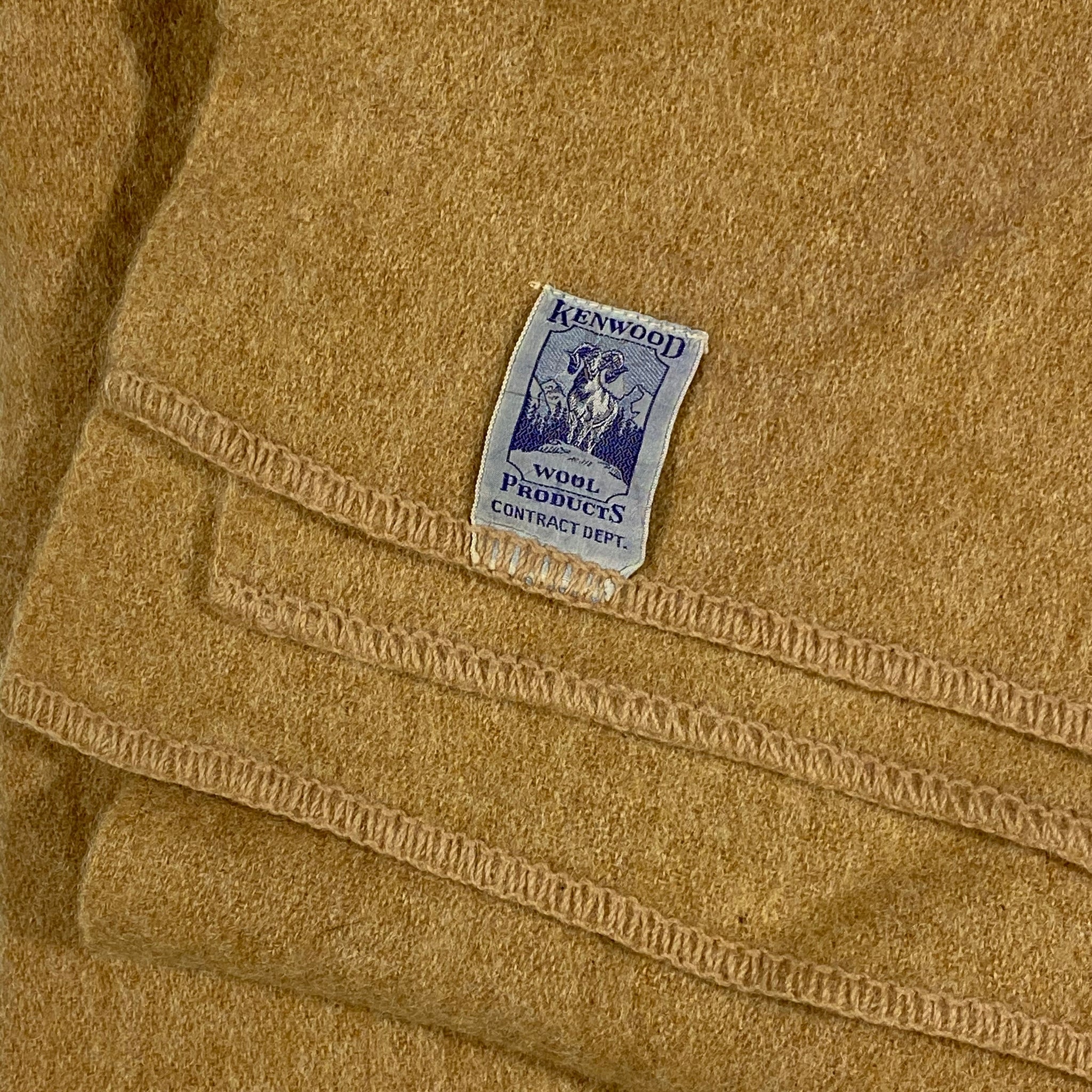 Kenwood wool products blanket. 46x48 – Vintage Sponsor