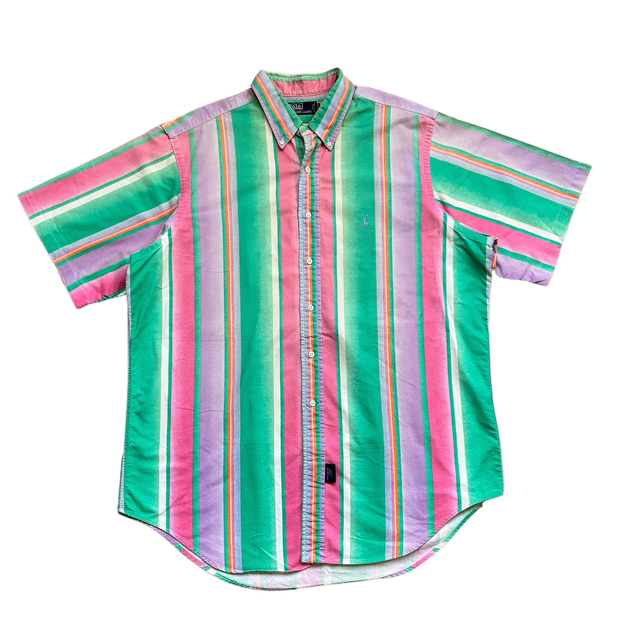 80s Polo ralph lauren pastel shirt XL – Vintage Sponsor