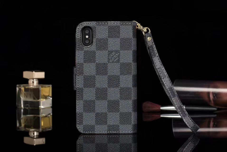 Louis Vuitton Leather Wallet Phone Case For iPhone 11 Pro Max 50% Off – Phone Swag