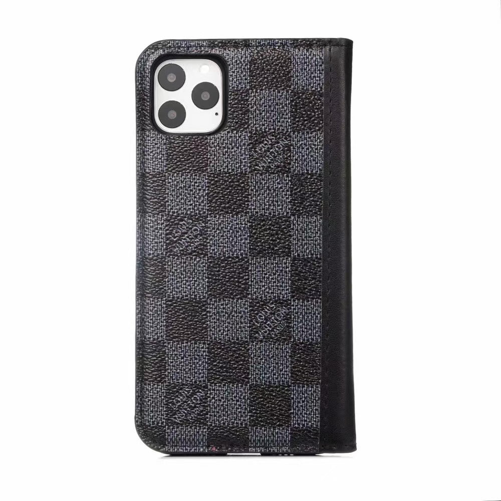 Louis Vuitton Leather Wallet Phone Case For iPhone 11 50% Off Retail – Phone Swag