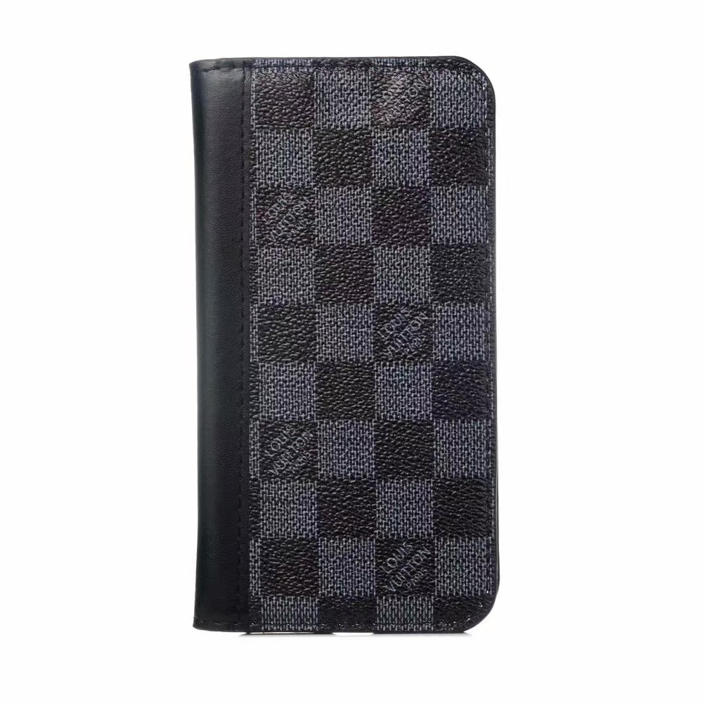 Louis Vuitton Leather Wallet Phone Case For iPhone 11 Pro Max 50% Off – Phone Swag