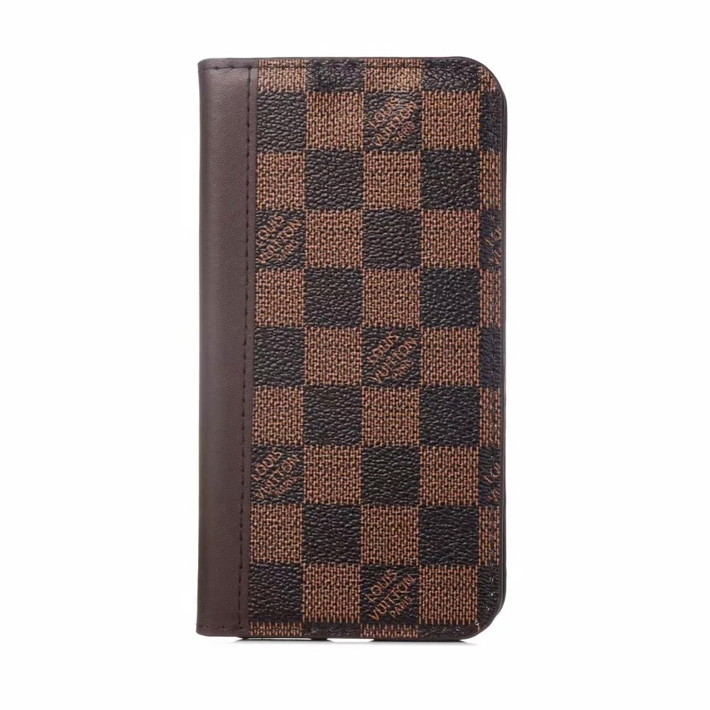 Louis Vuitton Leather Wallet Phone Case For iPhone 11 Pro Max 50% Off – Phone Swag
