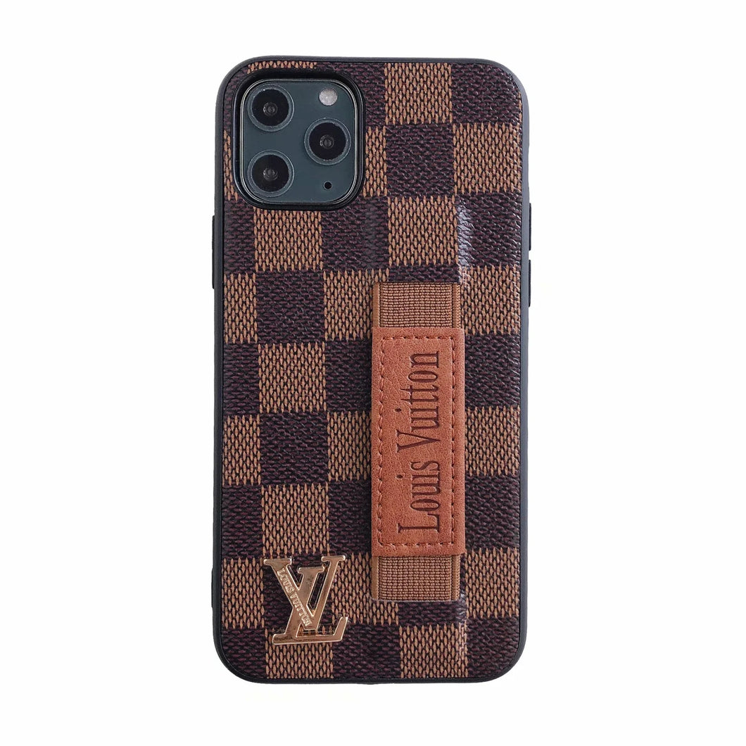 Louis Vuitton Leather Phone Case For iPhone 11 Pro Max – Phone Swag