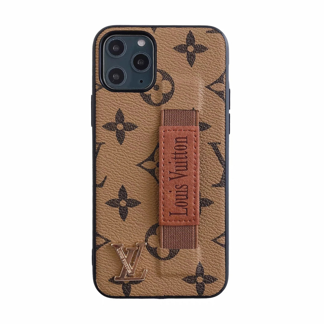 Louis Vuitton Leather Phone Case For iPhone 11 – Phone Swag