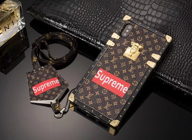 Louis Vuitton & Supreme Logo iPhone 11 Case