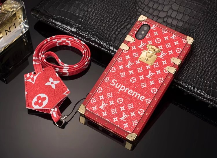 Louis Vuitton Leather Trunk Phone Case For iPhone 11 PRO MAX – Phone Swag