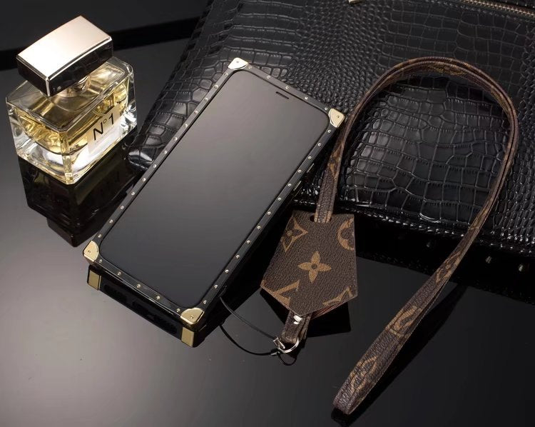 Louis Vuitton Leather Trunk Phone Case For Iphone 11 Pro Max