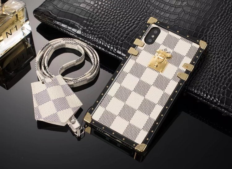 Louis Vuitton Trunk Phone Case For Apple iPhone X – Phone Swag