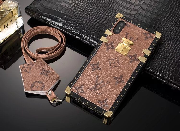 Louis Vuitton Eye Trunk Phone Case For Apple iPhone 7/8 – Phone Swag