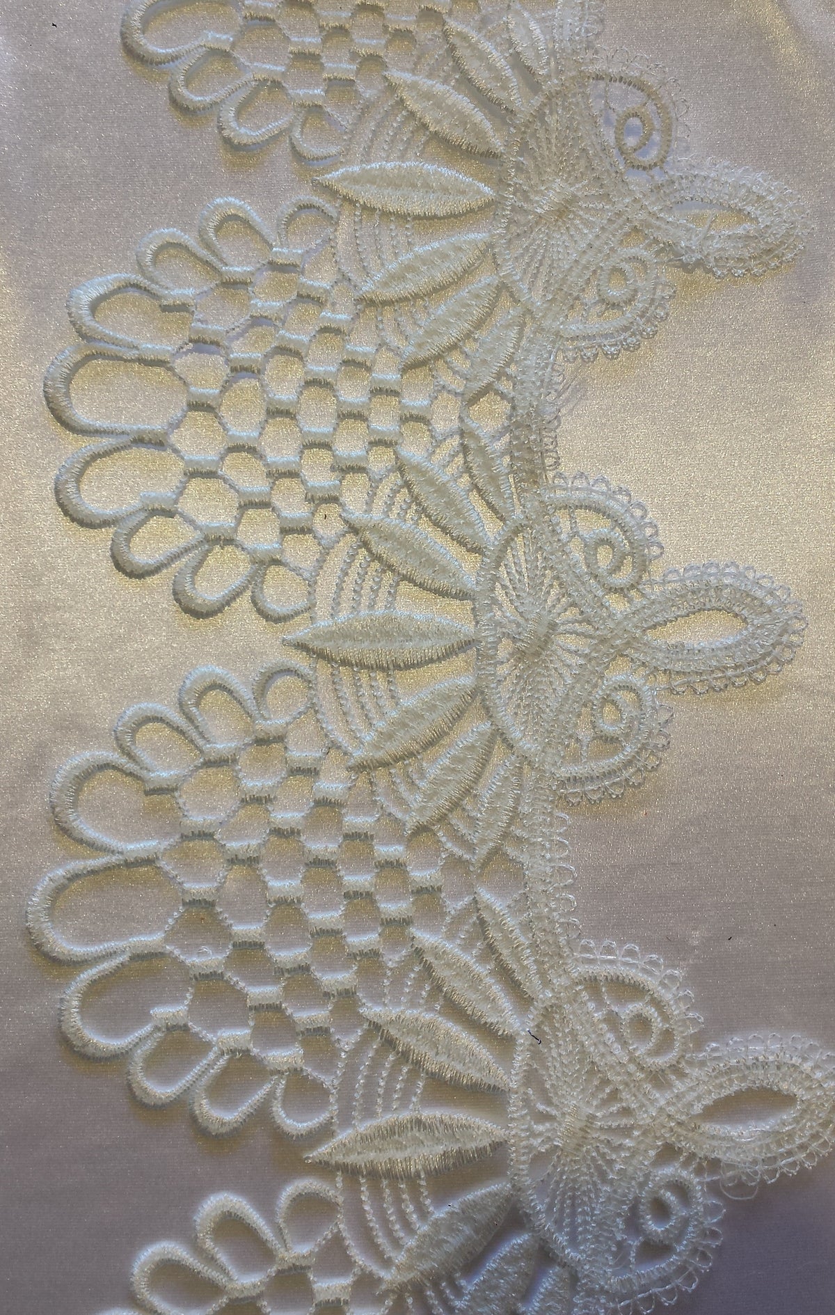 ivory guipure lace fabric