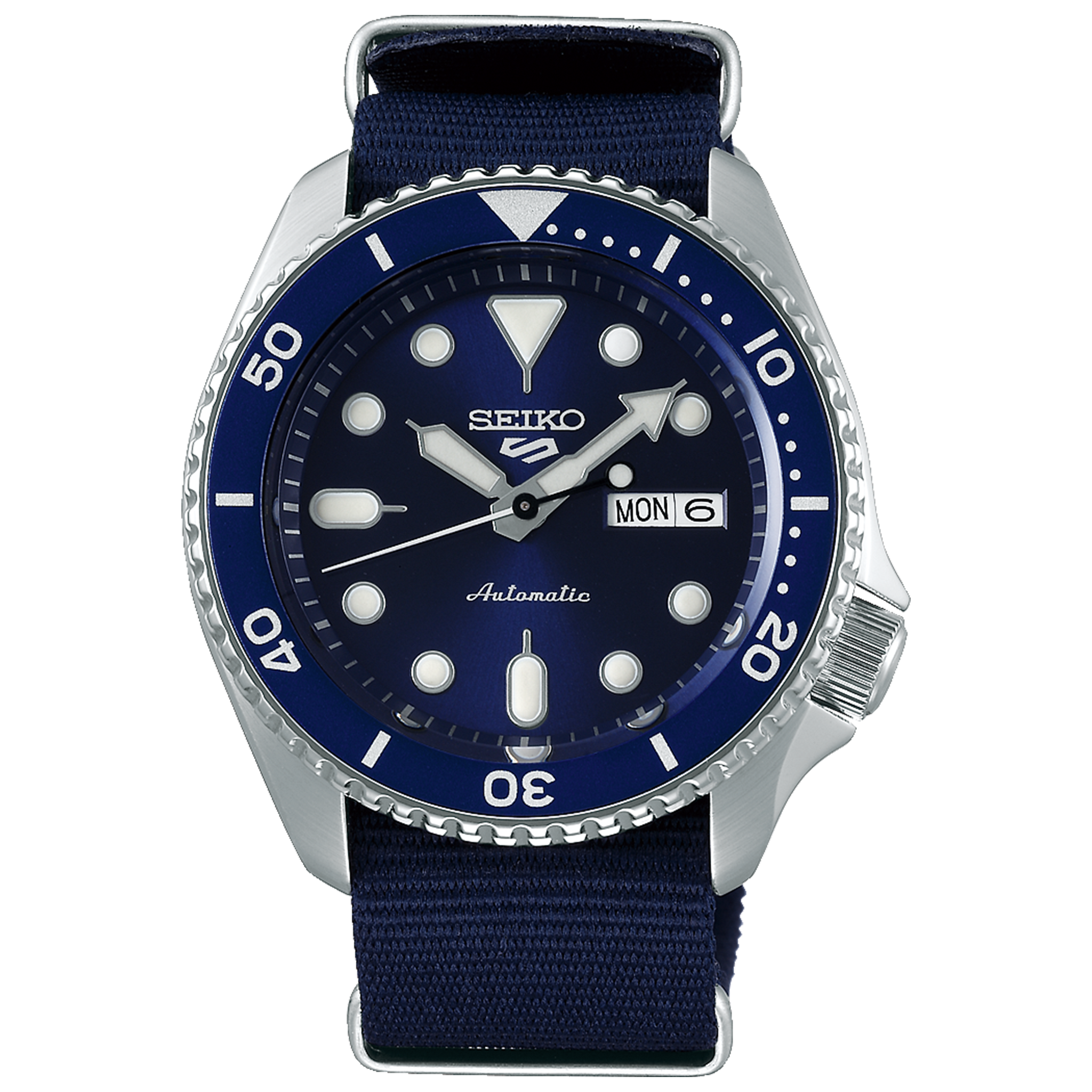 SEIKO 5 SPORTS AUTOMATIC WATCH IN BLUE SRPD51K2