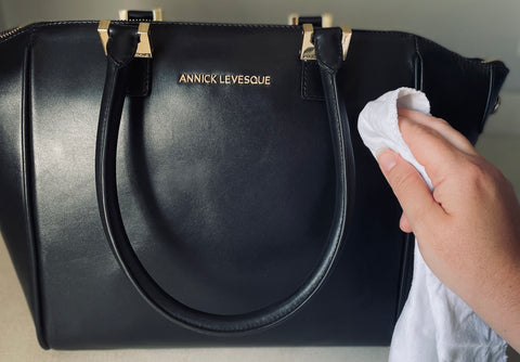 how to care a leather handbag
