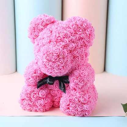 showcase rose bear