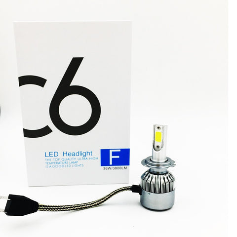 C6 LED Headlight Kit H11-6000k 3800 lumens – GadgetX