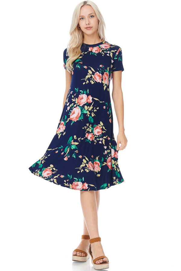 Floral Swing Dresses – Aryll Cole