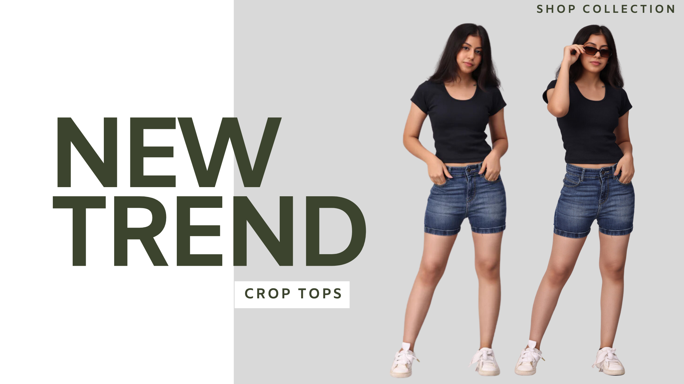 Shop the Trendiest Women's Crop Tops on Sale Online at Genzee – GENZEE