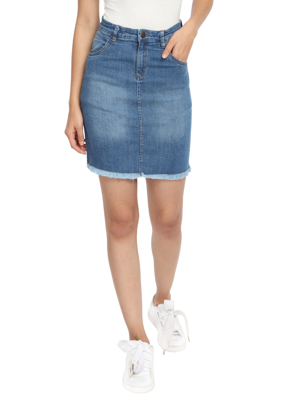 denim skirt