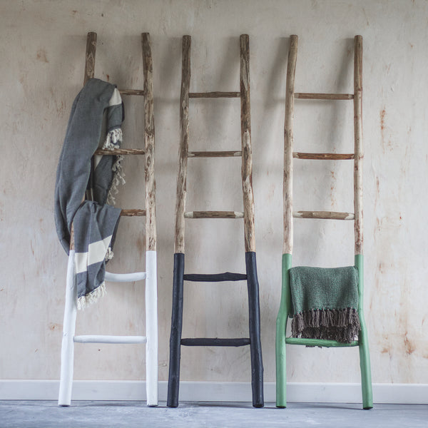 Wooden towel ladders