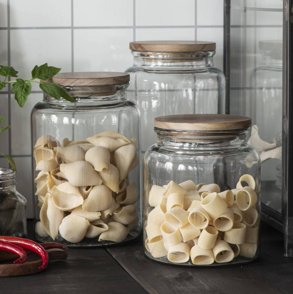 Glass Kitchen Jars