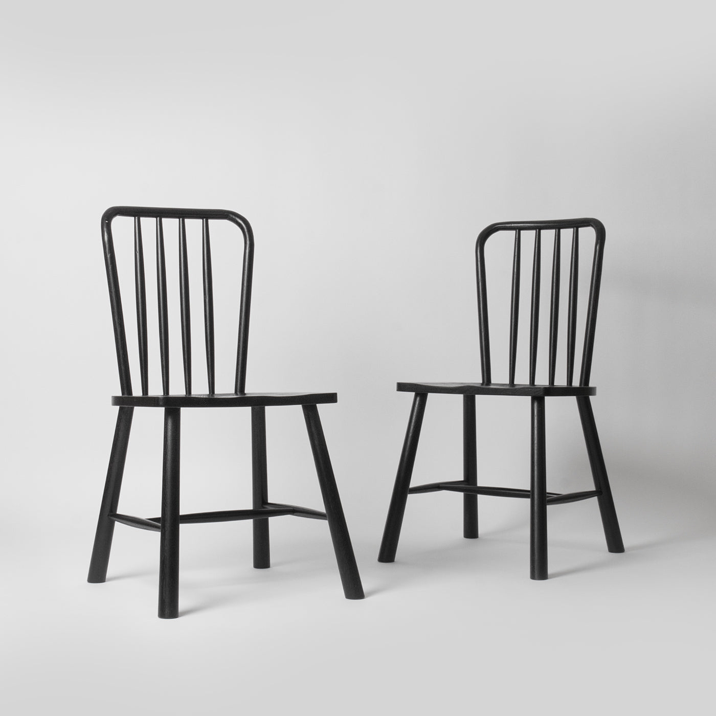 Lena Black Nordic Dining Chairs