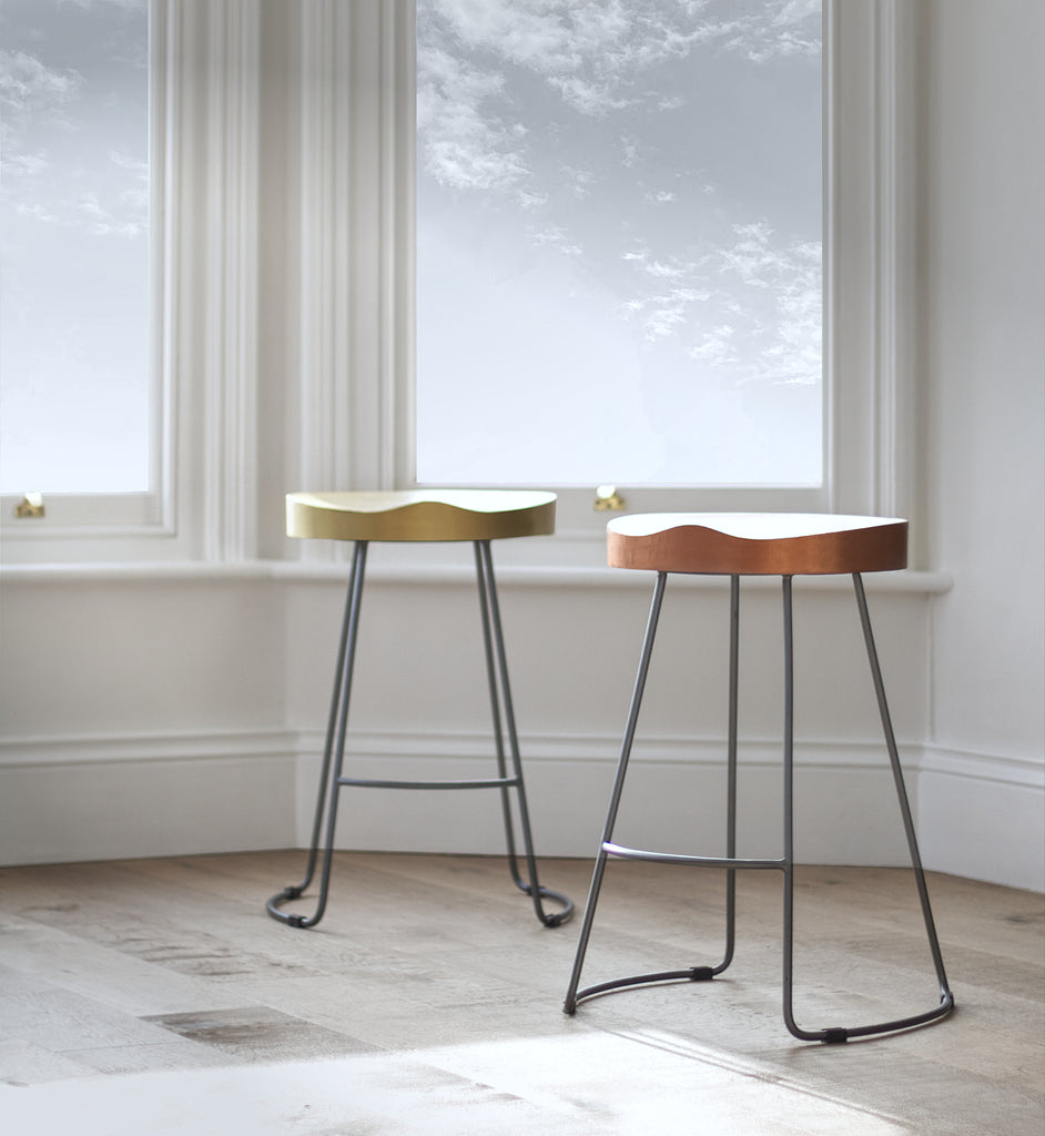 Arlo Brass Bar Stool