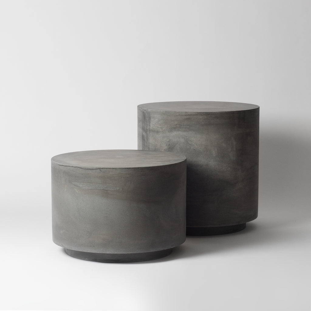 Hodi Round Concrete Coffee Table Vaunt Design