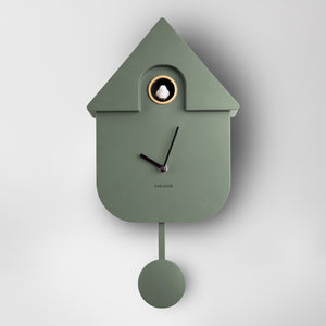 Leif Matte Black Cuckoo Clock | Vaunt Design