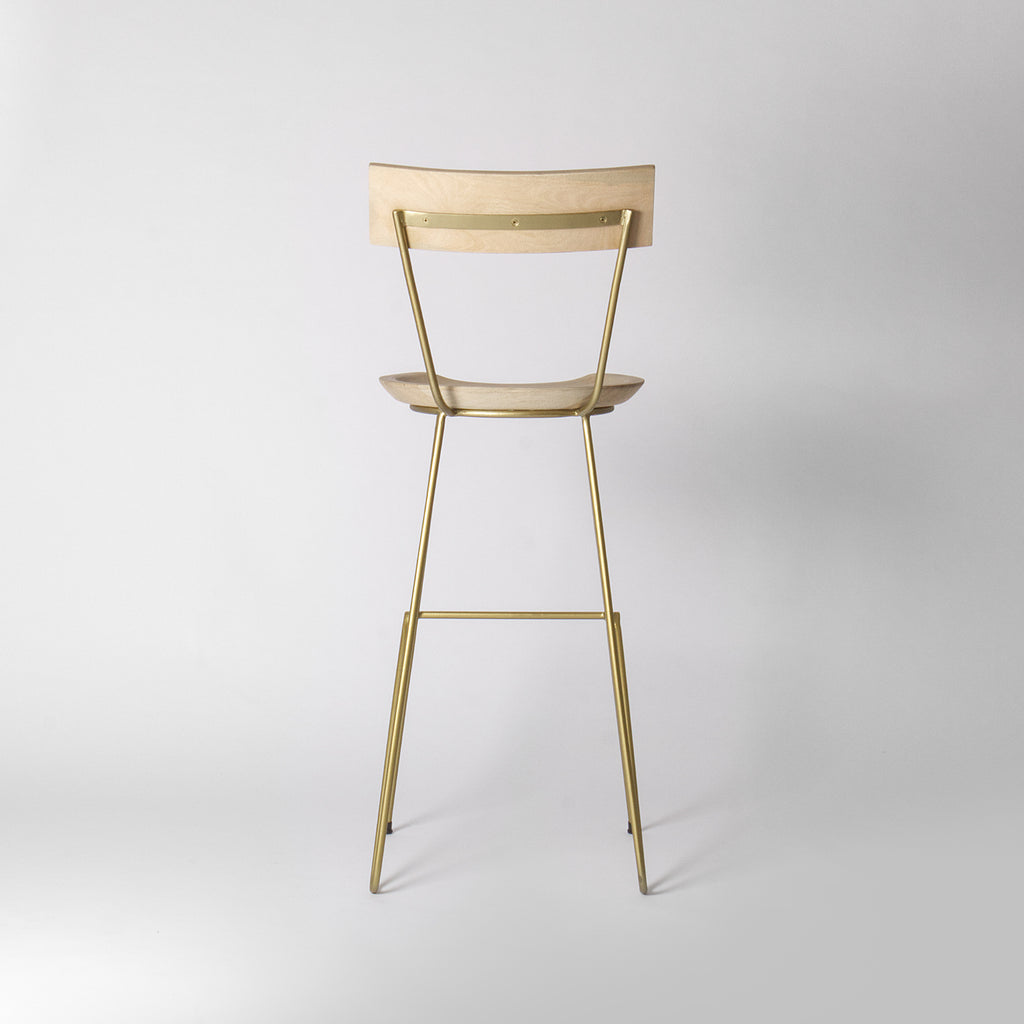 stoker gold bar stool