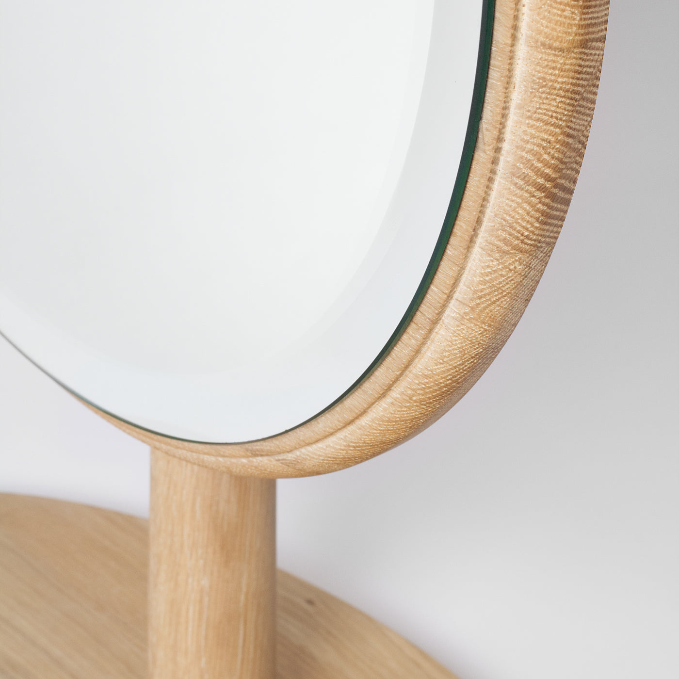 Pennington Wooden Dressing Table Mirror, Oak Vaunt Design