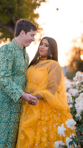 Divya Seshadri in the Inaara Lehenga