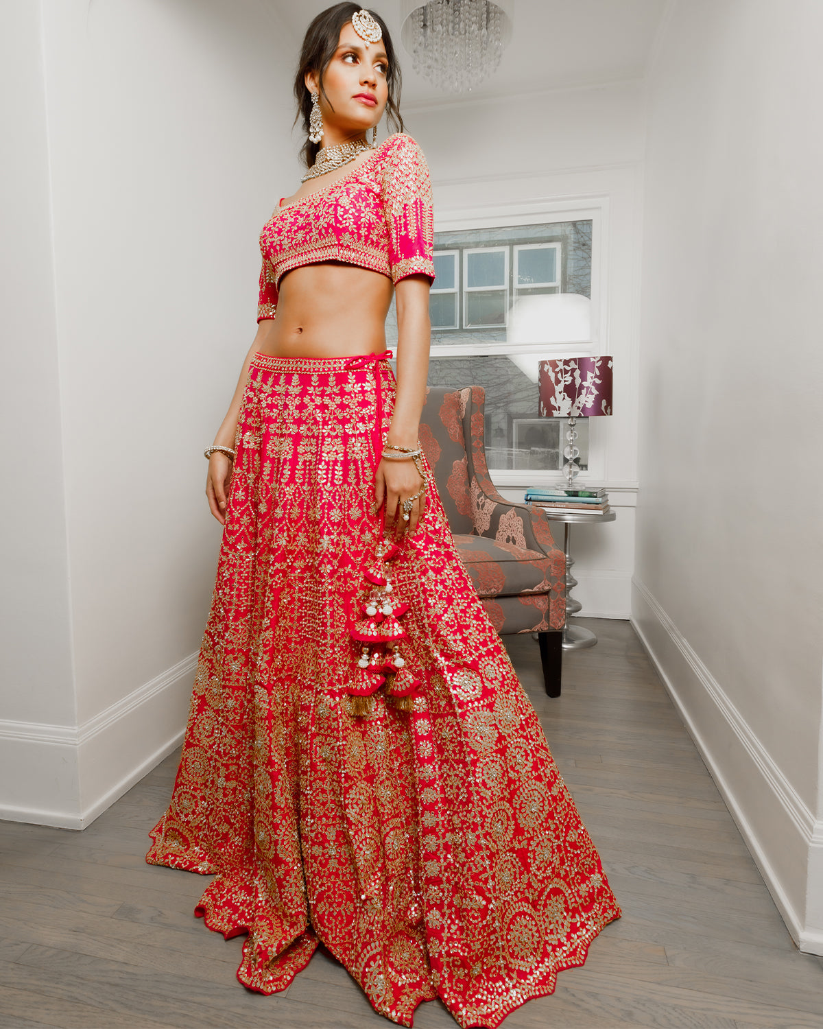 hindu bridal lehenga