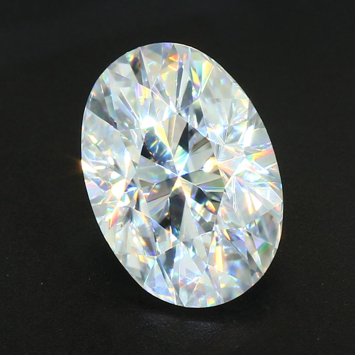 Gemas Tianyu redondo diamante de moissanite amarelo vívido corte