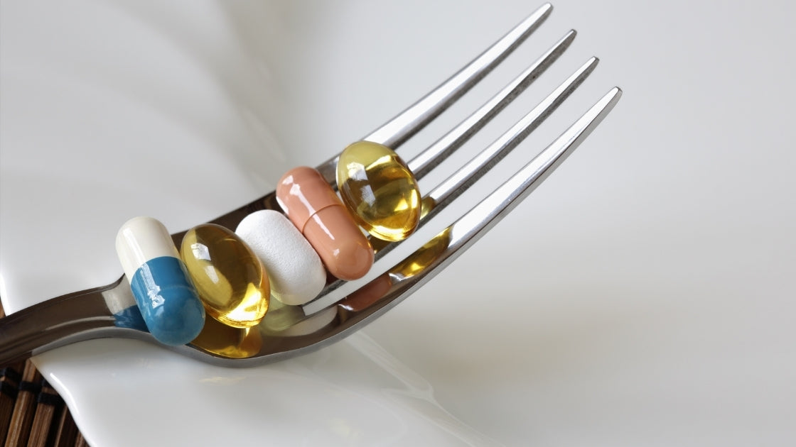 Vitamin Supplements on Fork