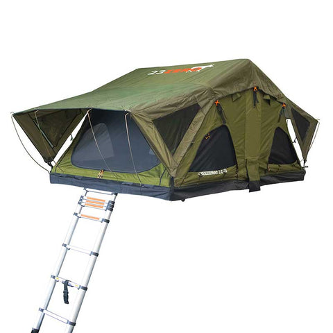 breezeway 23Zero Roof Top Tent open view