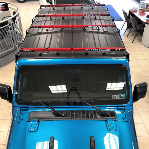 Four Piece SMS Auto Parts Wrangler Crossbars