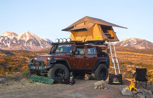 smittybilt jeep top tent