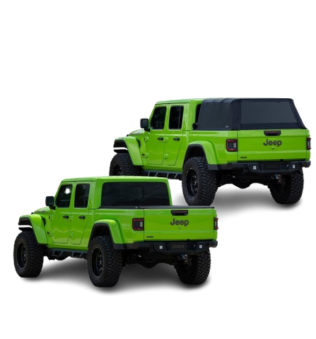 Fas-Top Traveler Truck Topper And Tonneau Cover For Jeep