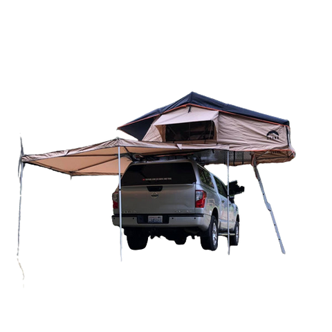 Guana Morph 270 Awning Installed On A Vehicle With An RTT