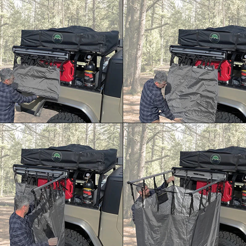 overland vehicle systems shower