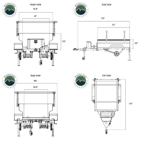 OVS Off Road Trailer Features And Specification