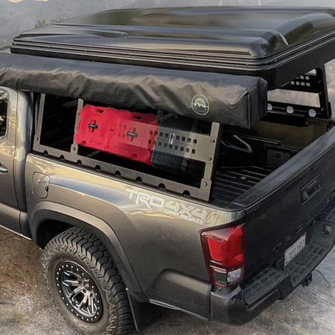 truck bed rack with adjustable height