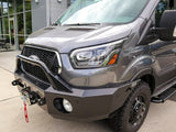 Front Winch Bumper With Bull Bar For Ford Transit 2020+
