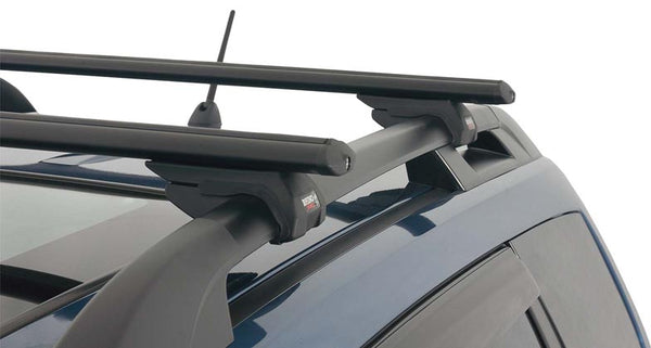 RhinoRack Vortex SX Black/Silver 2 Bar Roof Rack For