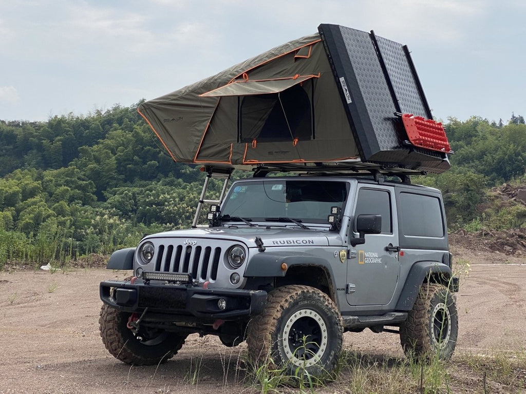 Tuff Stuff Stealth Aluminum Side Open - 3 Person - Roof Top Tent – Off Road  Tents